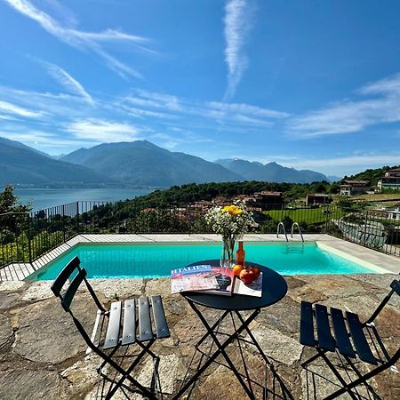 Belmonte Terrazzo Leilighet Pianello Del Lario Eksteriør bilde