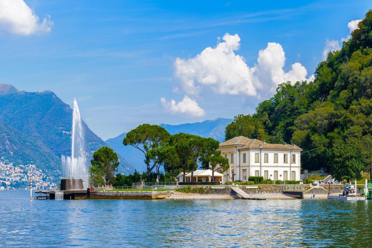 Belmonte Terrazzo Leilighet Pianello Del Lario Eksteriør bilde