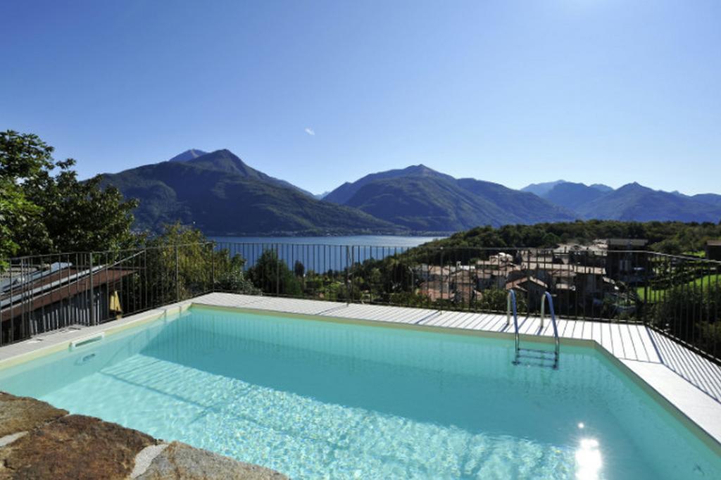 Belmonte Terrazzo Leilighet Pianello Del Lario Eksteriør bilde